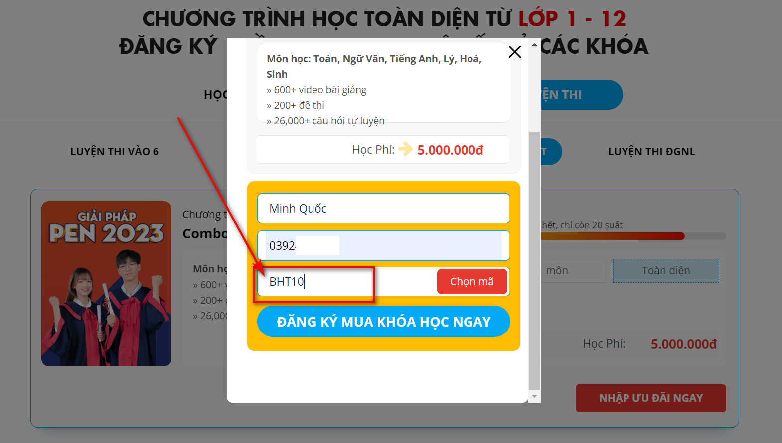 Giải Pháp PEN 2023 Có Tốt Không? Cách Mua Giảm Giá Cho 2k5 4 Nhập mã khuyến mãi