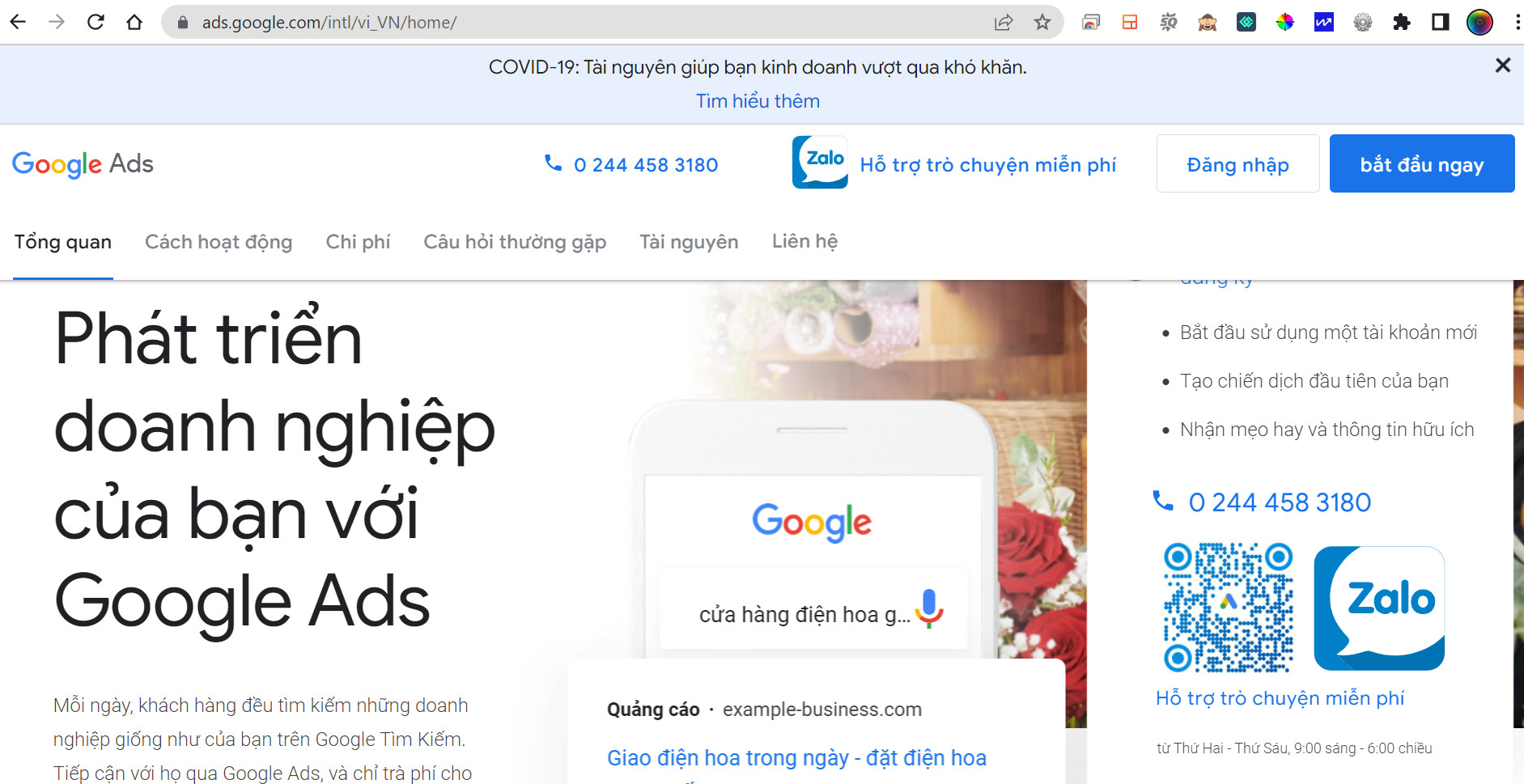 4 Bước Tạo Tài Khoản Quảng Cáo Google Ads - SIÊU NHANH 2 Truy cập vào link đăng ký tài khoản quảng cáo Google