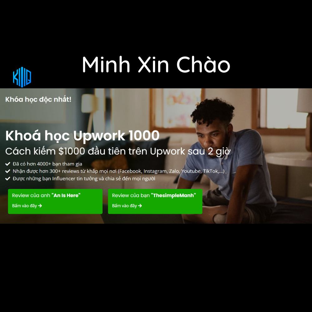 Khóa học Upwork Minh Xin Chào