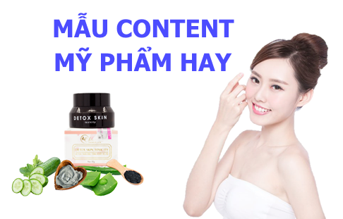 Content bán mỹ phẩm hay