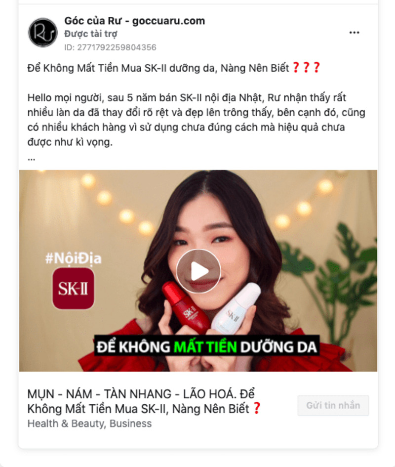 Mẫu Content Bán Mỹ Phẩm - Cách Viết Bài Bán Mỹ Phẩm Online 5 Content bán mỹ phẩm dạng tâm thư