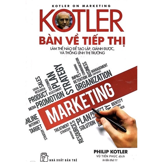 Sách của Philip Kotler bàn về tiếp thị
