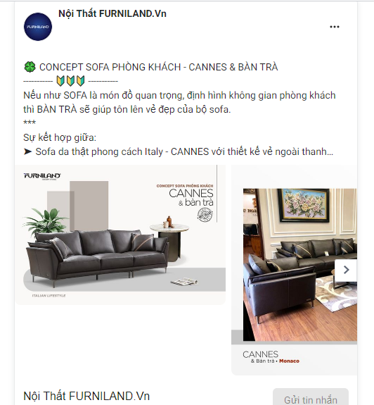 Content nội thất Sofa phòng khách