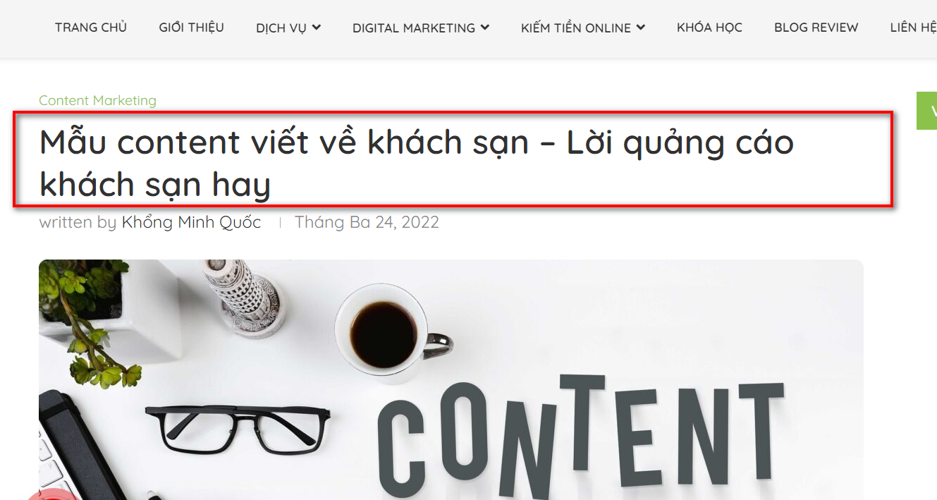 Cách Đăng Bài Viết Lên Website Wordpress 5 Tên bài viết khi đăng