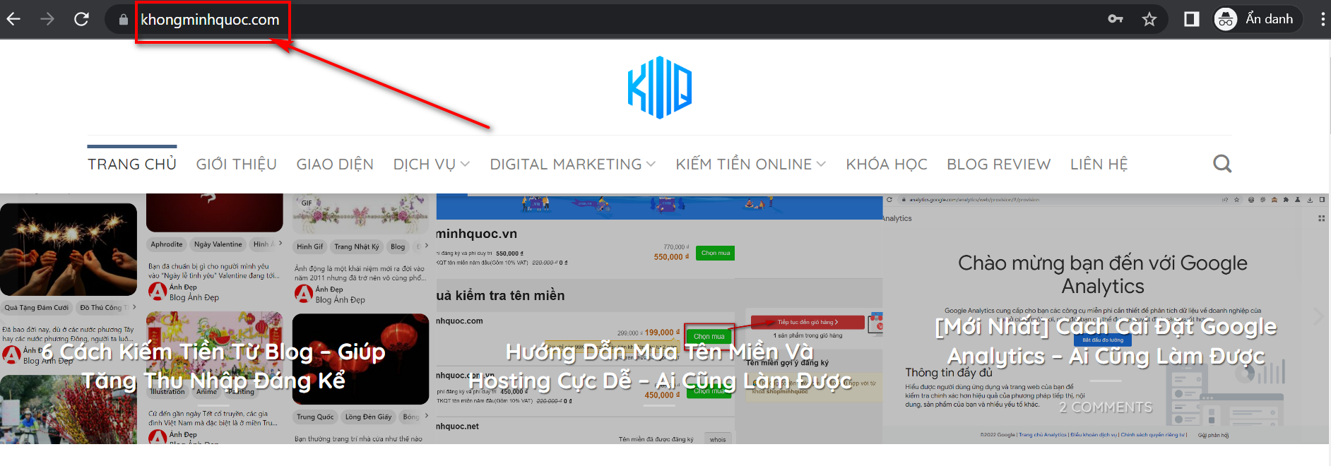 6 Cách Kiếm Tiền Từ Blog - Giúp Tăng Thu Nhập Đáng Kể 11 Tên miền Khổng Minh Quốc