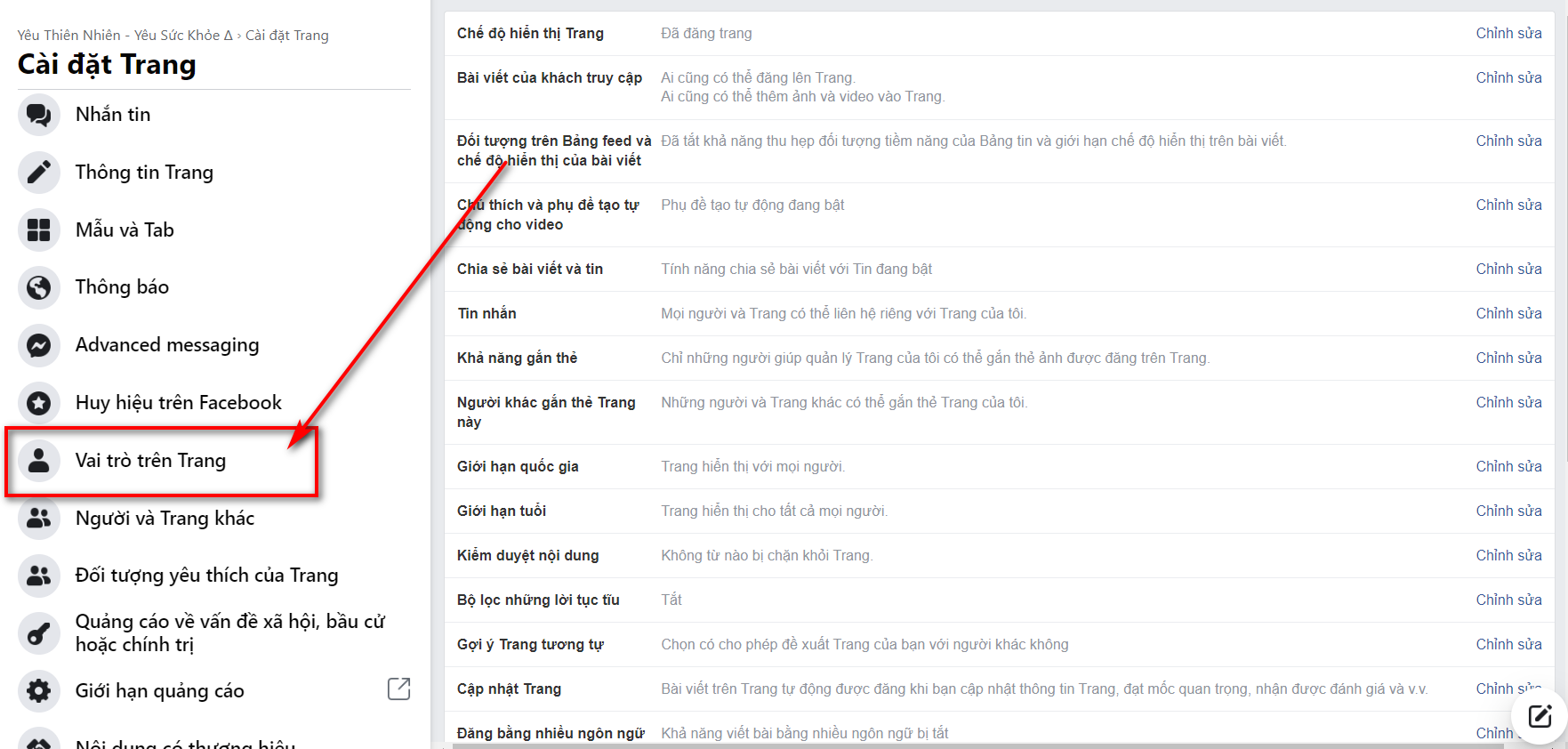 Thêm Admin Cho Page Facebook Trên Điện Thoại Và Máy Tính 5 Vai trò trên trang
