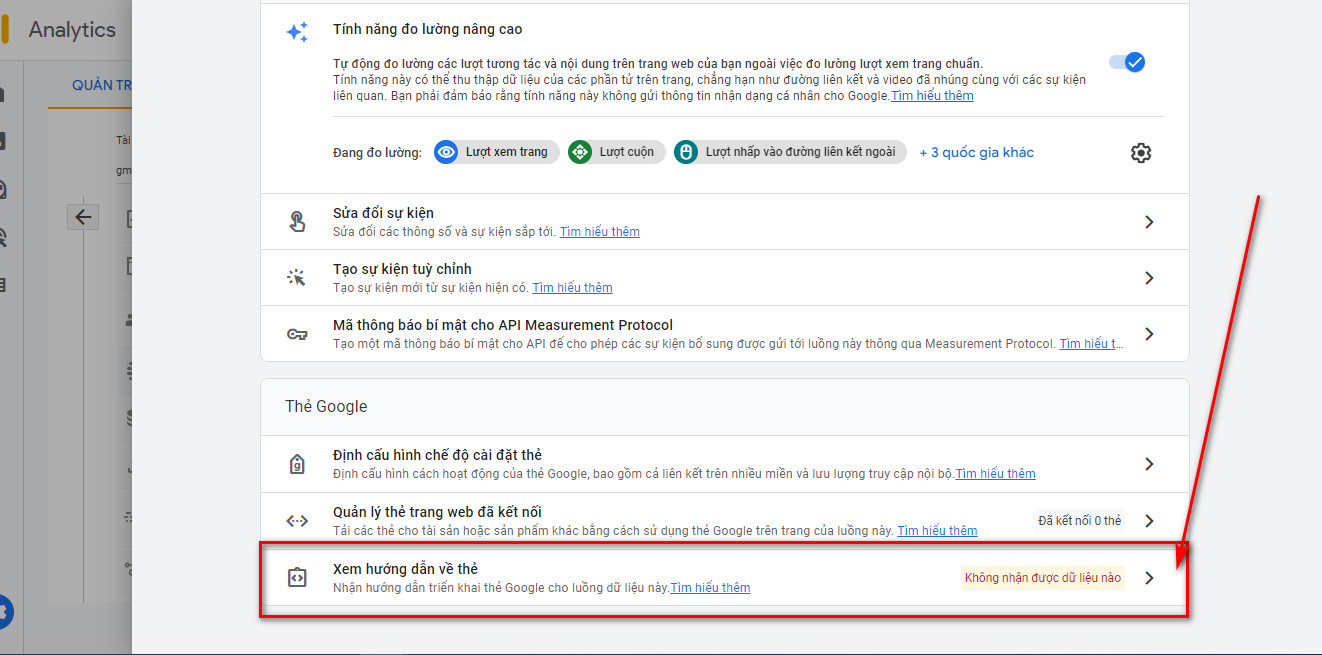 Xem hướng dẫn về thẻ