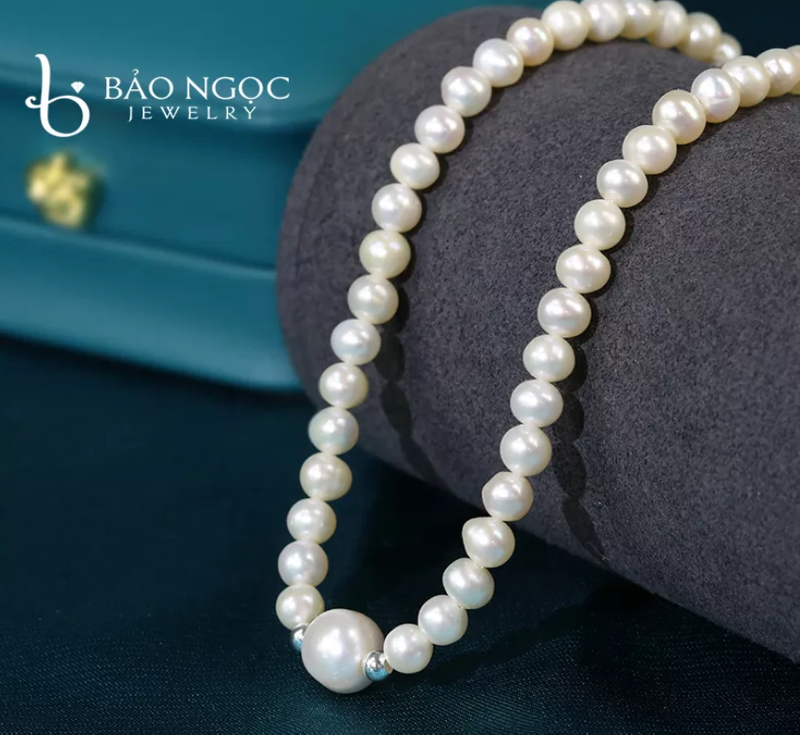 Tất Tần Tất Mẫu Content Về Phụ Kiện Trang Sức Cho Các Nàng 24 Dây chuyền ngọc trai Bảo Ngọc Jewelry