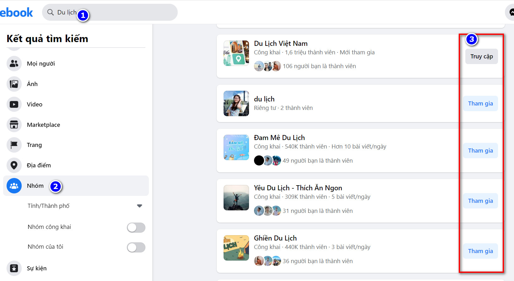 Sau Khi Tạo Website Hoặc Blog Xong - Làm Gì Để Có Khách? 5 Tham gia group Facebook
