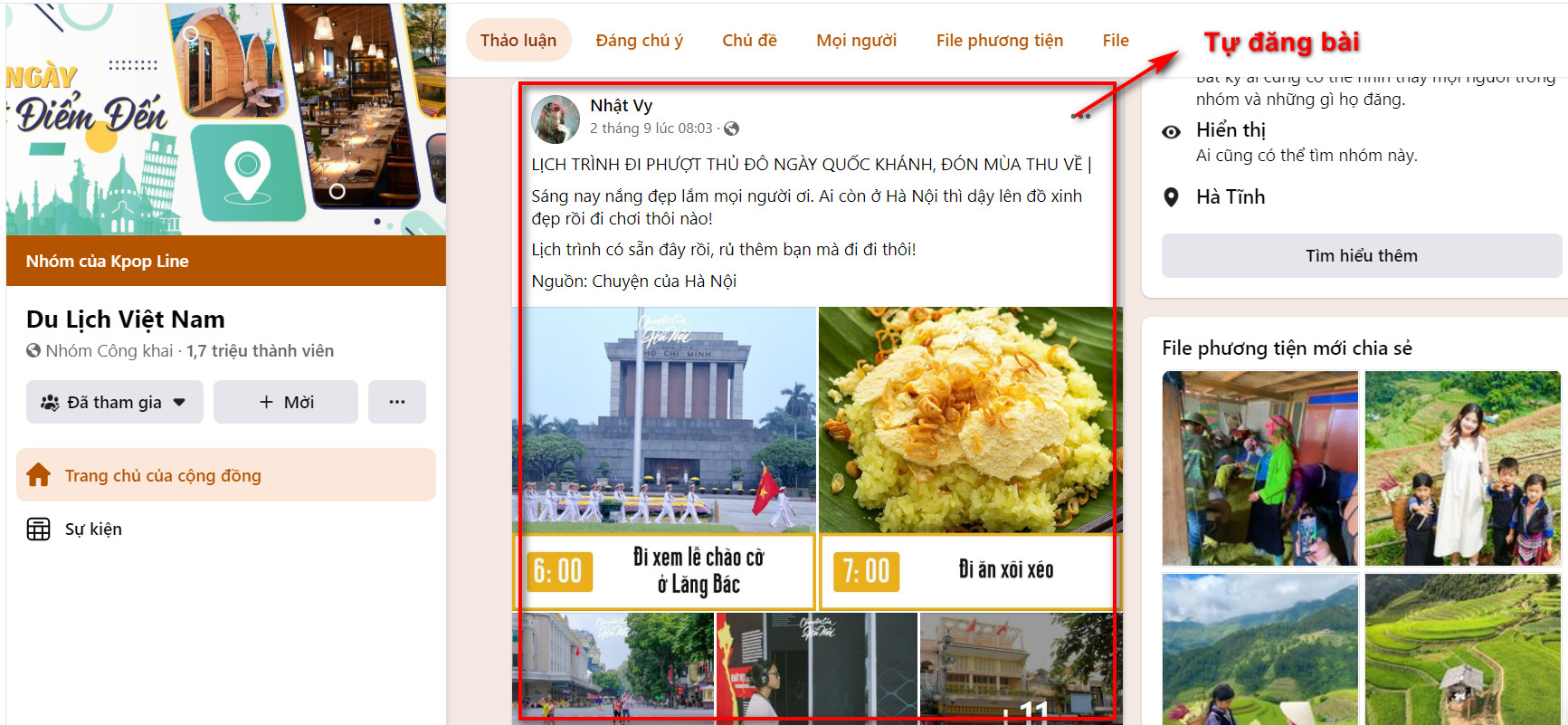 Sau Khi Tạo Website Hoặc Blog Xong - Làm Gì Để Có Khách? 8 Tự đăng bài Facebook