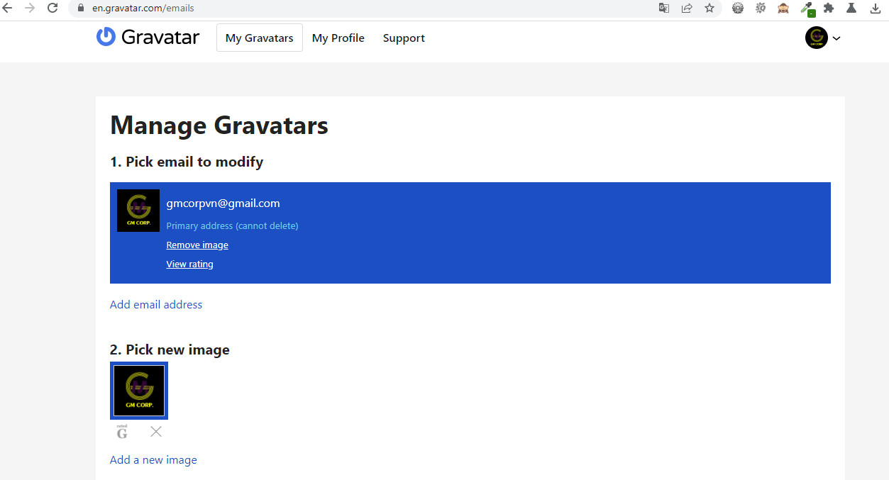 Cách Đổi Avatar Wordpress Thông Qua Gravatar | Để Bình Luận 9 Tiến hành tạo Avatar