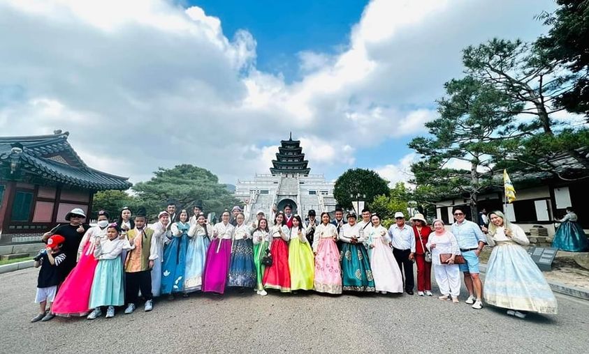 Mẫu content du lịch Hàn Quốc 