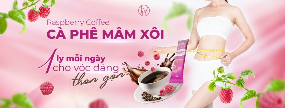 Mẫu content giảm cân - Cà phê mâm xôi