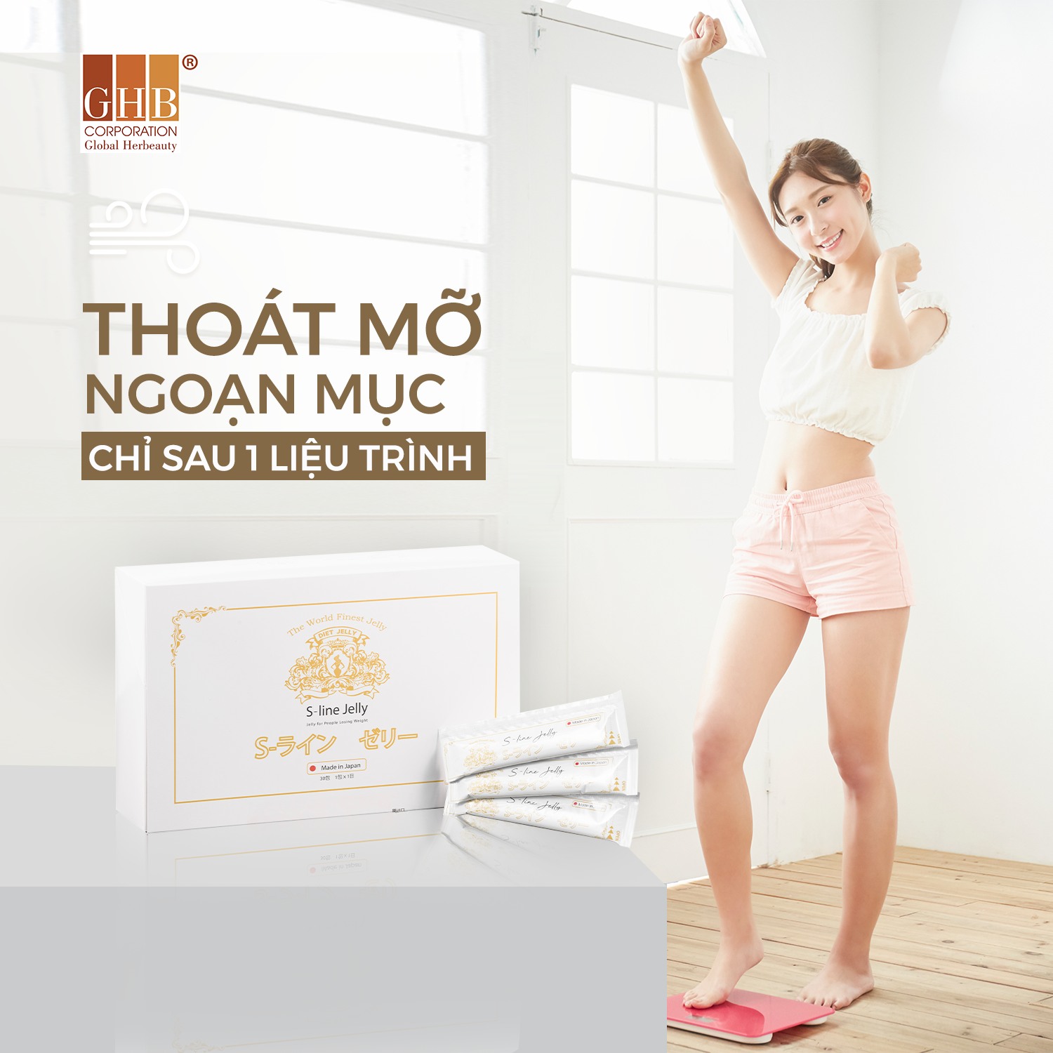 Mẫu content giảm cân - Thạch S-line Jelly