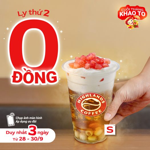 Top 21 Mẫu Content Khuyến Mãi Siêu Chất Lượng 7 Mẫu content khuyến mãi - Highlands Coffee