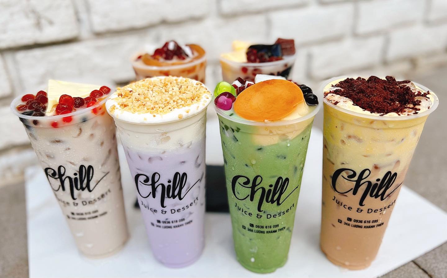 Mẫu content trà sữa - Chill milk tea