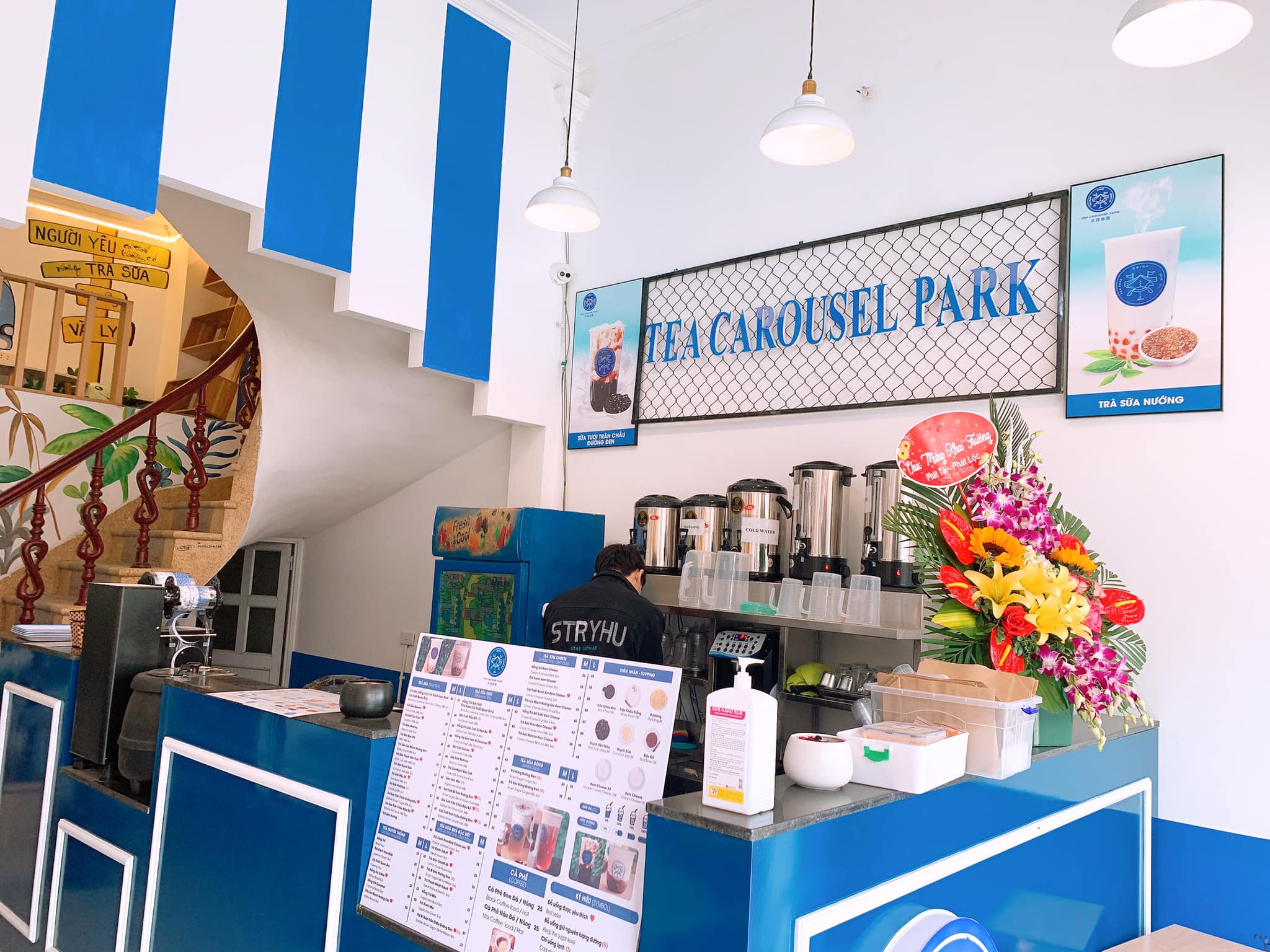 Mẫu content trà sữa - Tea Carousel Park