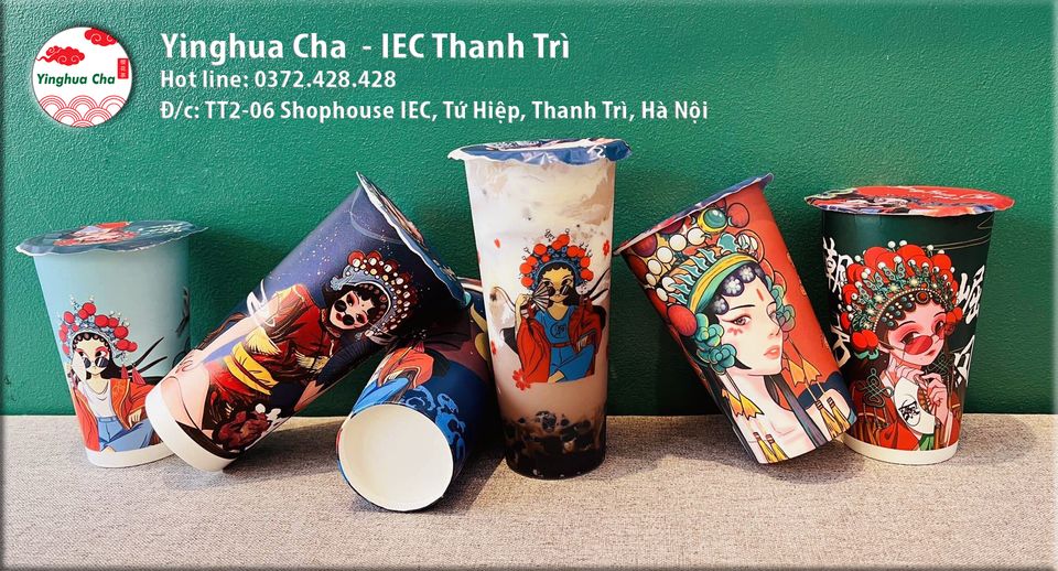 Mẫu content trà sữa - Yinghua Cha