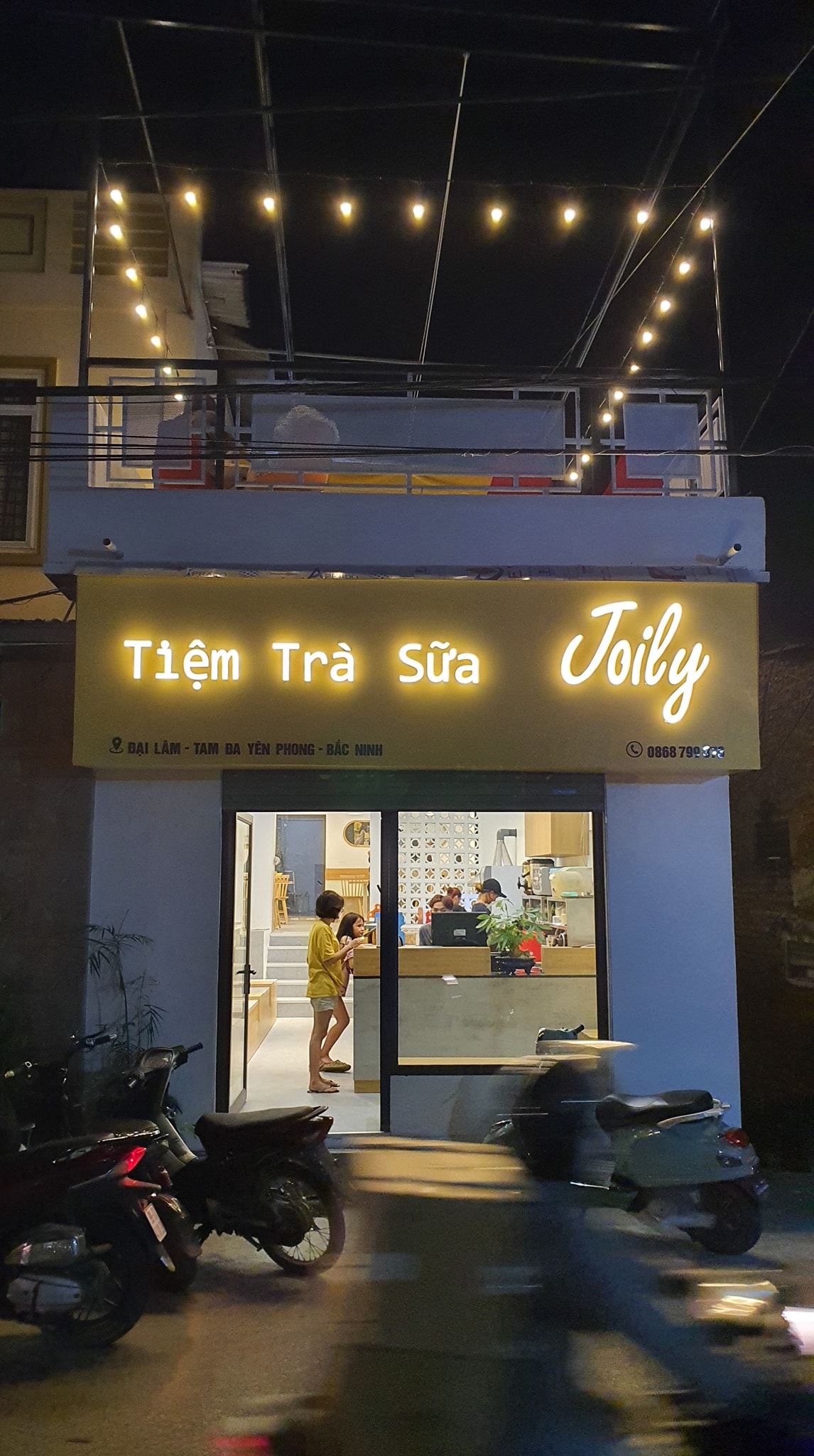 Mẫu content trà sữa - Joily